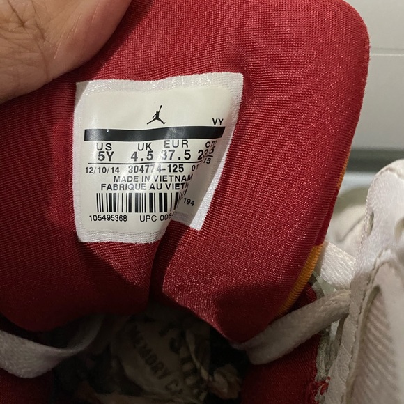 Kids Air Jordan 7 Retro BG Hare - Picture 8 of 8